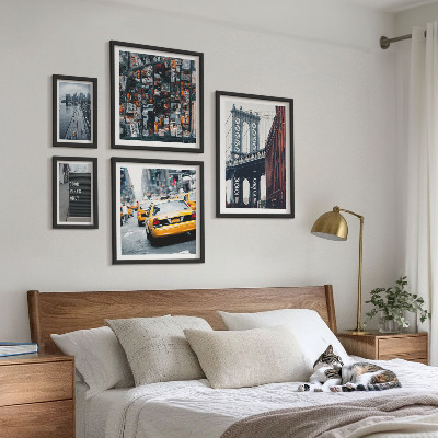 Set di 5 quadri Incantevoli scorci di New York
