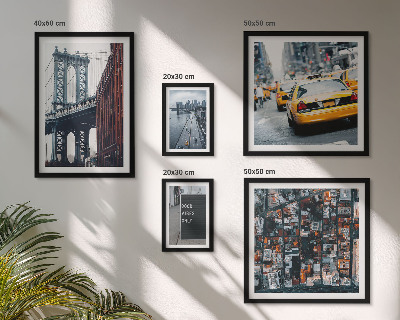Set di 5 quadri Incantevoli scorci di New York