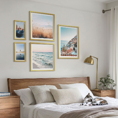 Set di 5 quadri Incantevoli viste sul mare