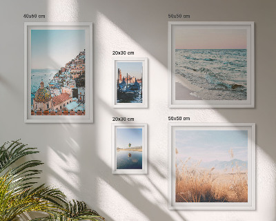 Set di 5 quadri Incantevoli viste sul mare