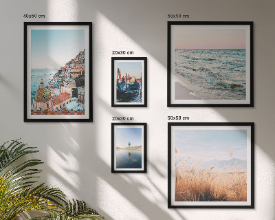 Set di 5 quadri Incantevoli viste sul mare