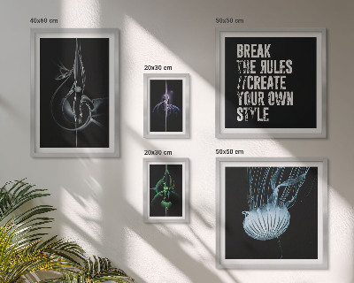 Polittico con cornice Motivi creativi astratti