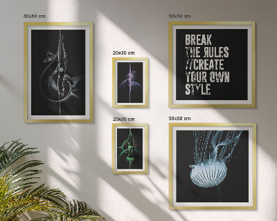 Polittico con cornice Motivi creativi astratti