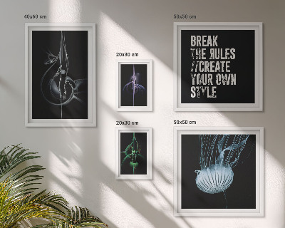 Polittico con cornice Motivi creativi astratti