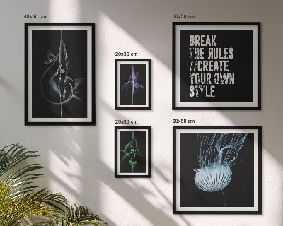 Polittico con cornice Motivi creativi astratti