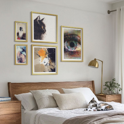 Set di 5 quadri Ritratti astratti nell'arte moderna