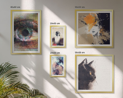 Set di 5 quadri Ritratti astratti nell'arte moderna