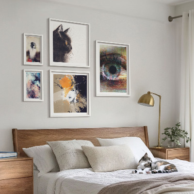 Set di 5 quadri Ritratti astratti nell'arte moderna