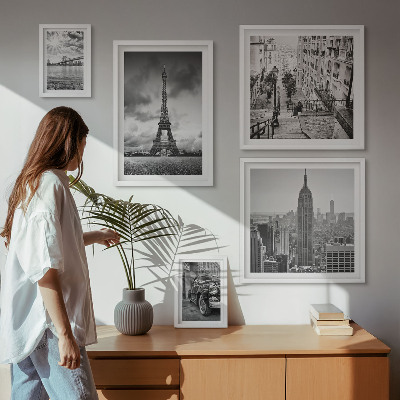 Set di quadri incorniciati Paesaggi urbani e icone architettoniche