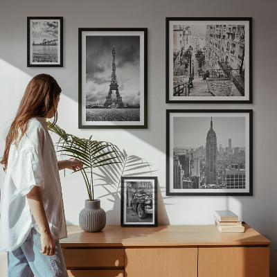 Set di quadri incorniciati Paesaggi urbani e icone architettoniche