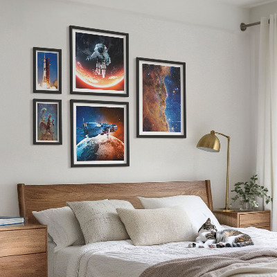 Set di quadri incorniciati Viaggi spaziali nella galassia