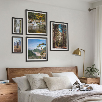 Set di quadri incorniciati Paesaggi montani e natura selvaggia