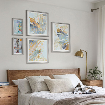 Set di 5 quadri Motivi vegetali moderni