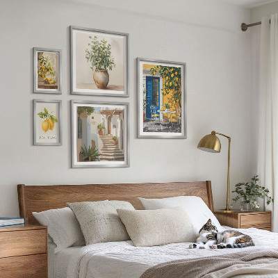 Set di quadri incorniciati Ispirazioni di stile agrumate