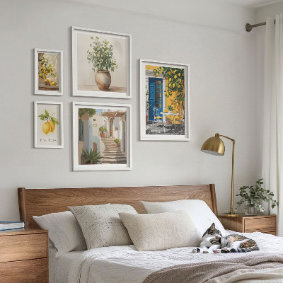 Set di quadri incorniciati Ispirazioni di stile agrumate