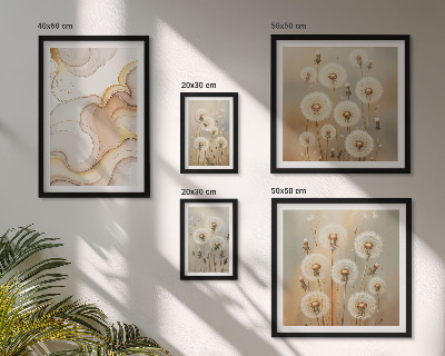 Set di quadri incorniciati Motivi floreali dalla natura delicata