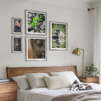 Polittico con cornice Atmosfera zen rilassante