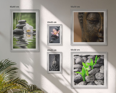 Polittico con cornice Atmosfera zen rilassante