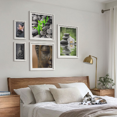 Polittico con cornice Atmosfera zen rilassante