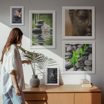 Polittico con cornice Atmosfera zen rilassante