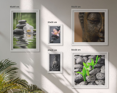 Polittico con cornice Atmosfera zen rilassante