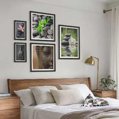 Polittico con cornice Atmosfera zen rilassante