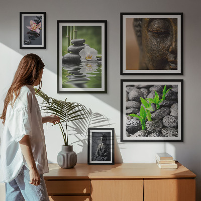 Polittico con cornice Atmosfera zen rilassante