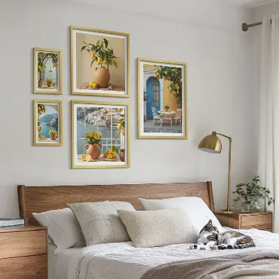 Set di quadri incorniciati Lemon Sunspirations set di quadri con cornici decorative