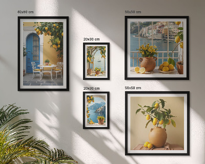 Set di quadri incorniciati Lemon Sunspirations