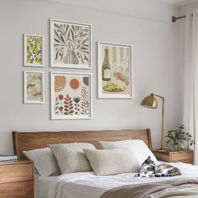 Set di quadri incorniciati Eleganti decorazioni per il vino
