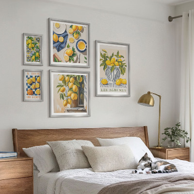 Polittico con cornice Decorazioni provenzali agli agrumi