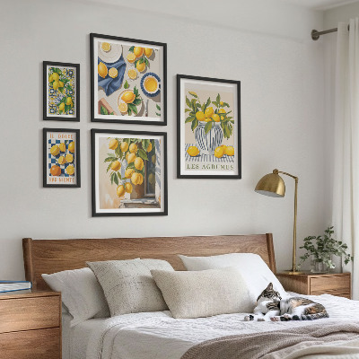 Polittico con cornice Decorazioni provenzali agli agrumi
