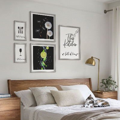 Polittico con cornice Idee per la cucina con amore