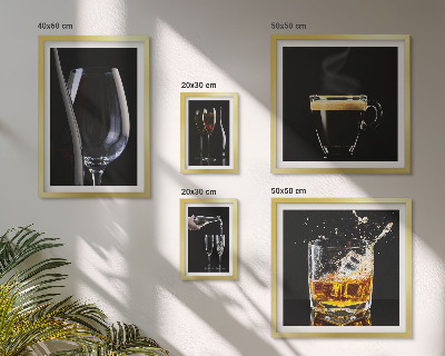 Set di 5 quadri Cocktail, bevande in stile bar