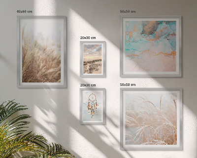 Set di 5 quadri Paesaggi etnici bohémien naturali