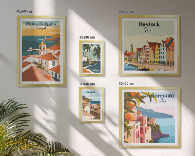 Set di quadri incorniciati Paesaggi urbani europei