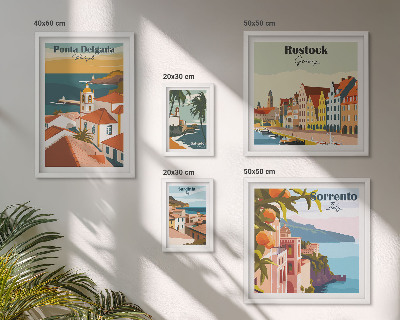 Set di quadri incorniciati Paesaggi urbani europei