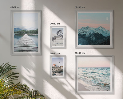 Set di quadri incorniciati decorazioni di paesaggi naturali