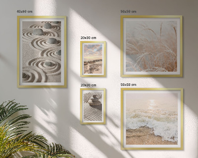 Set di 5 quadri Paesaggi naturali rilassanti