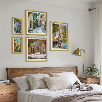 Polittico con cornice Incantevoli scorci di città europee