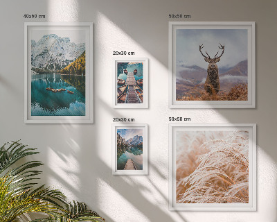 Set di 5 quadri Paesaggi montani e la bellezza della natura