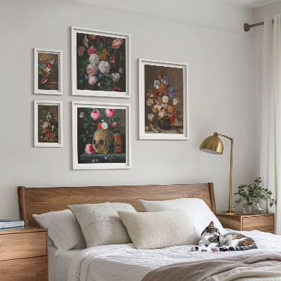 Set di quadri incorniciati Composizioni floreali classiche