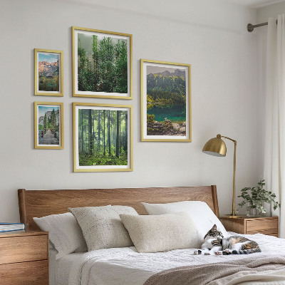 Set di quadri incorniciati Paesaggi montani e foreste