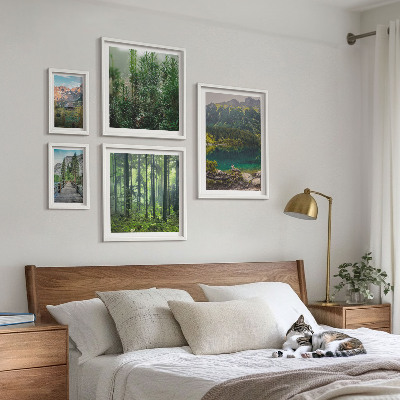 Set di quadri incorniciati Paesaggi montani e foreste