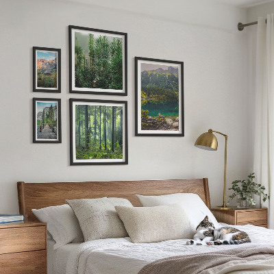 Set di quadri incorniciati Paesaggi montani e foreste