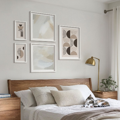 Set di quadri incorniciati geometria delle forme astratte