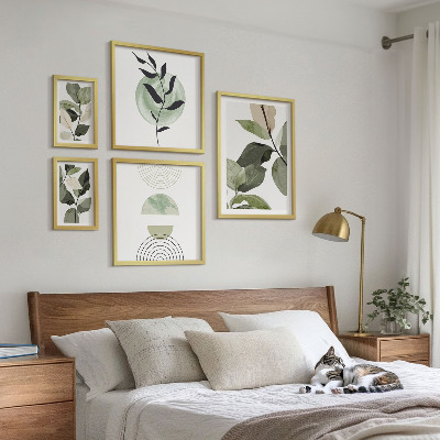 Polittico con cornice Motivi vegetali scandinavi