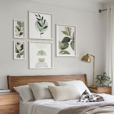 Polittico con cornice Motivi vegetali scandinavi