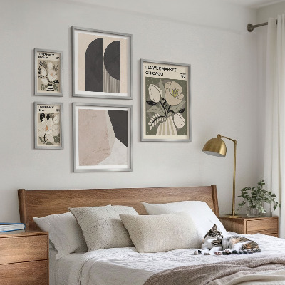 Set di quadri incorniciati Composizioni floreali eleganti
