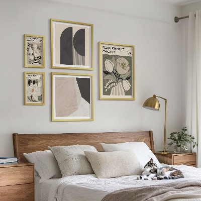 Set di quadri incorniciati Composizioni floreali eleganti